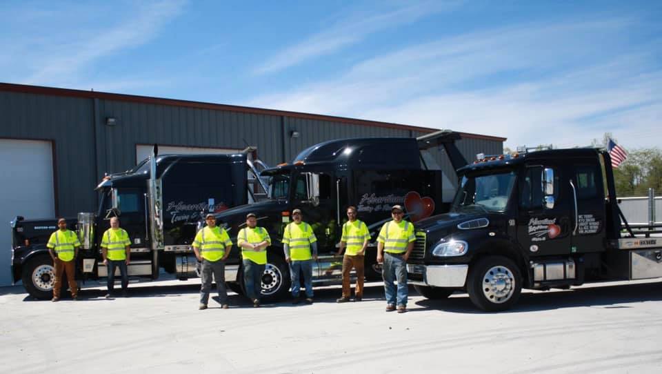 The drivers of Heartland Towing & Recovery, a Tow Company for Effingham IL