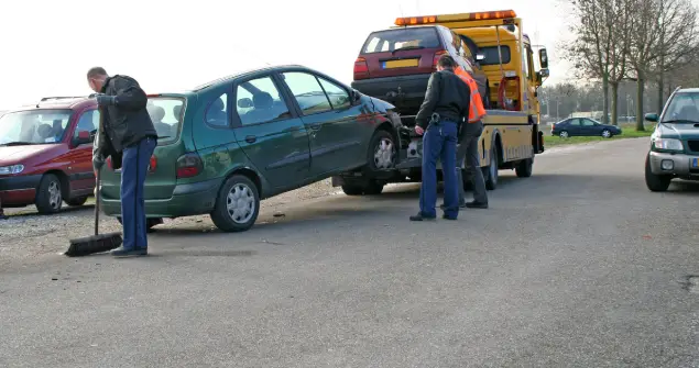 Light and medium-duty vehicle towing in Central Illinois using a professional tow truck